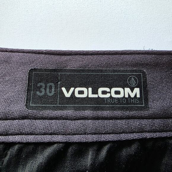 Volcom Shorts Mens 30 Heathered Gray Surf & Turf Hybrid 4 Way Stretch - Picture 5 of 11